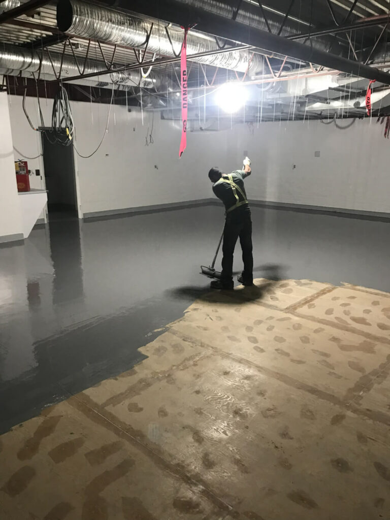 picture of an epoxy finish on a wood surface